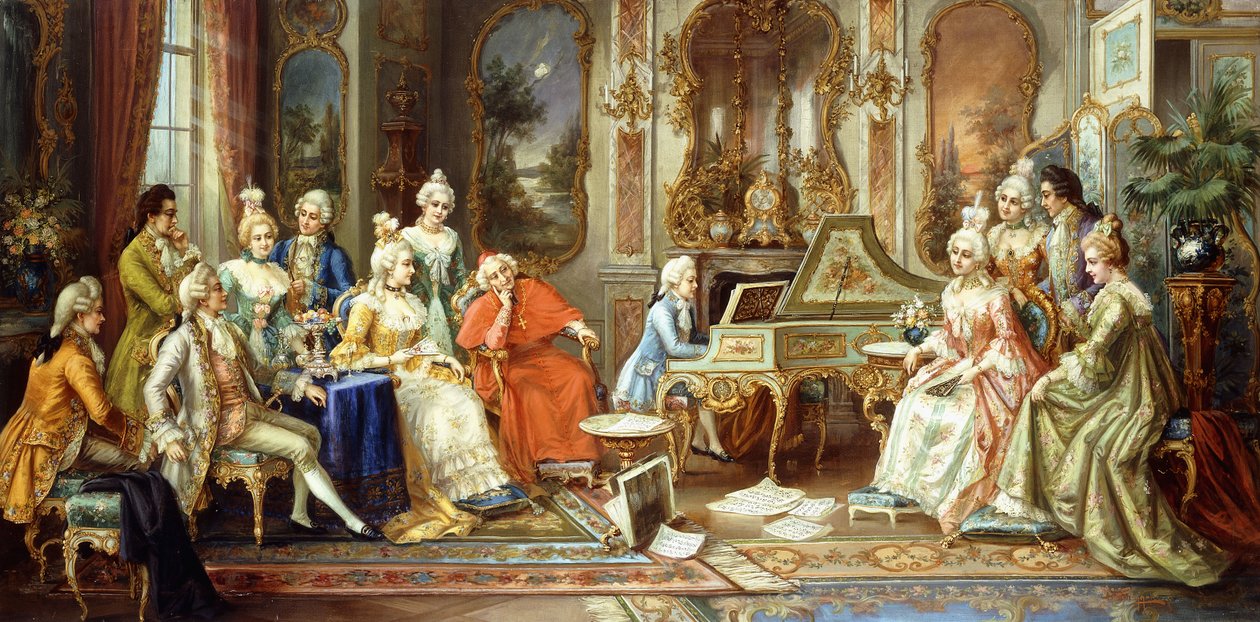 Nuori Mozart esittelemässä tekijältä H. Pihnnero