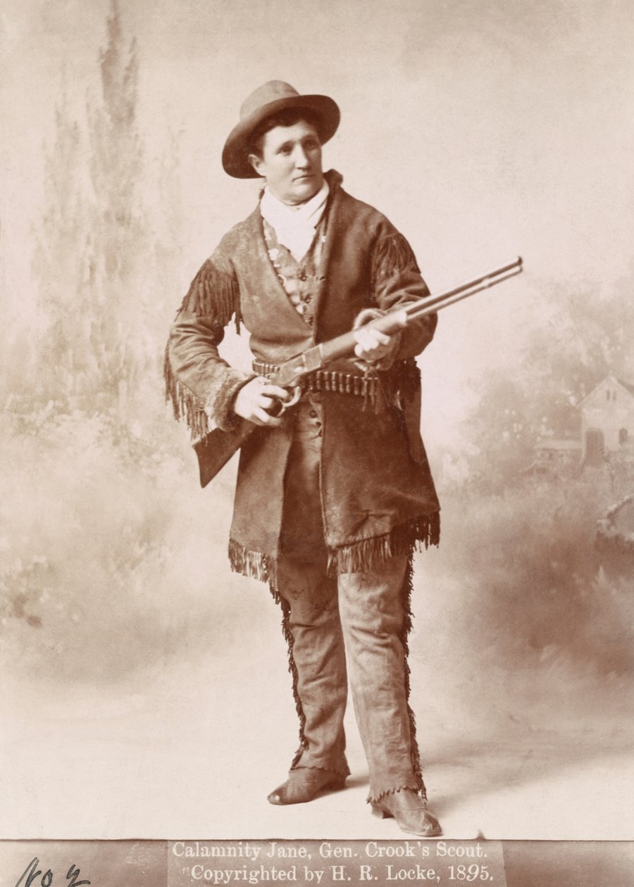 Calamity Janen muotokuva tekijältä H. R. Locke