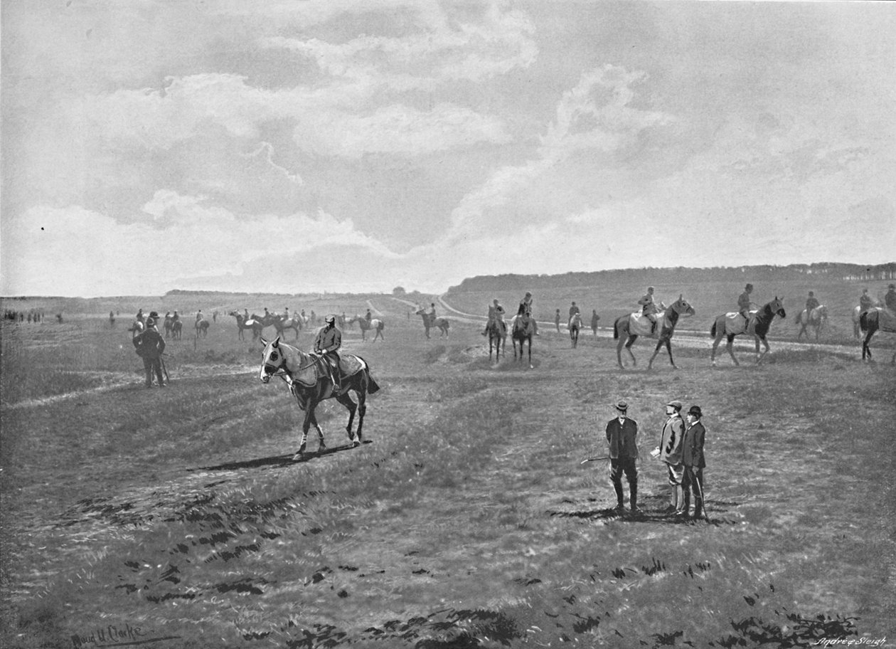 Bury Hills, Newmarket, 1896 tekijältä H. R. Sherborn
