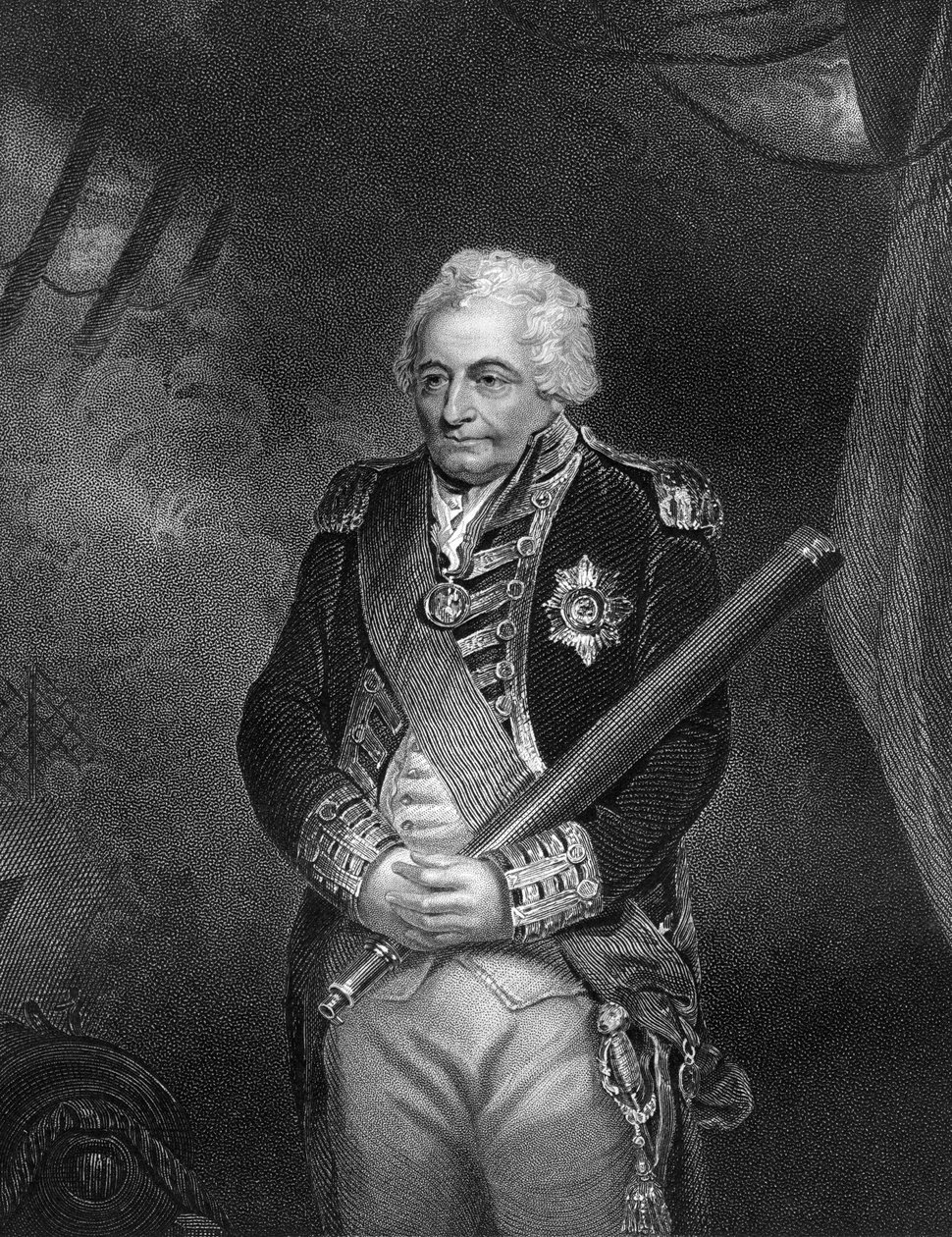 John Jervis, Earl of St Vincenti, c1809 c1857 tekijältä H. Robinson