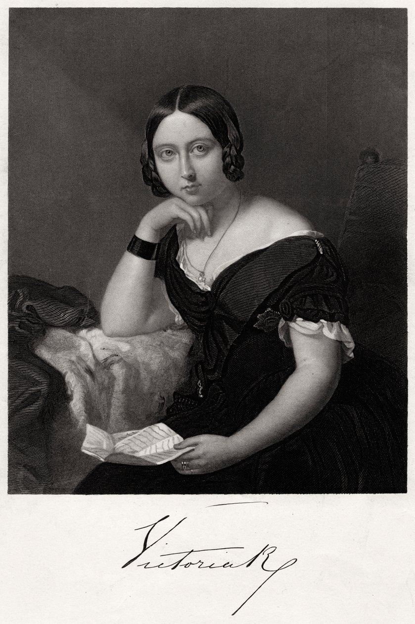 Kuningatar Victoria, 1800-luku tekijältä H. Robinson