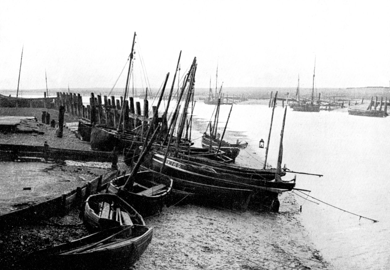 Rye Harbour, East Sussex, Englanti, 1924-1926. tekijältä H. S. Newcombe