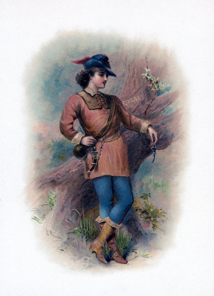 "Orlando", 1891. tekijältä H Saunders