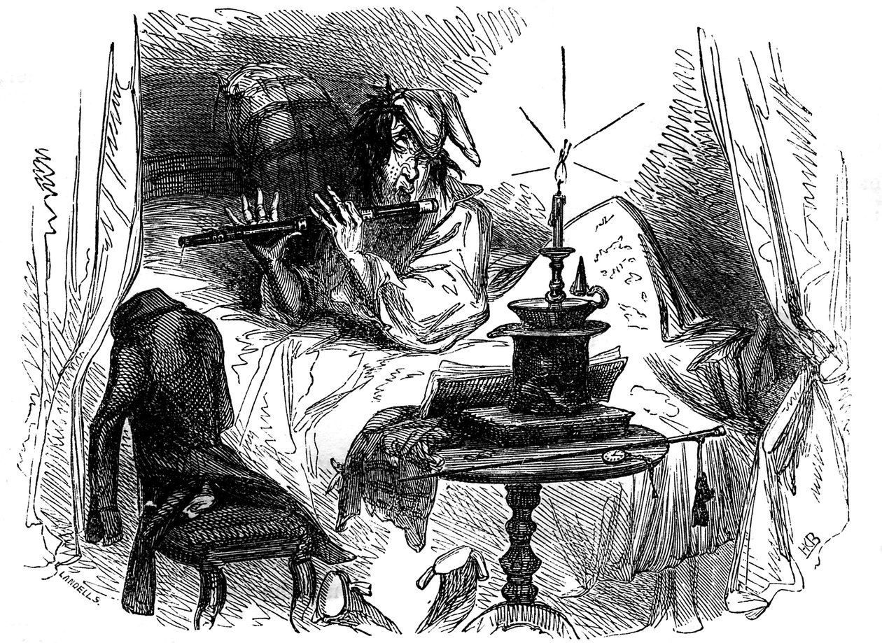 Charles Dickensin "The Old Curiosity Shop" tekijältä Hablot Knight Browne