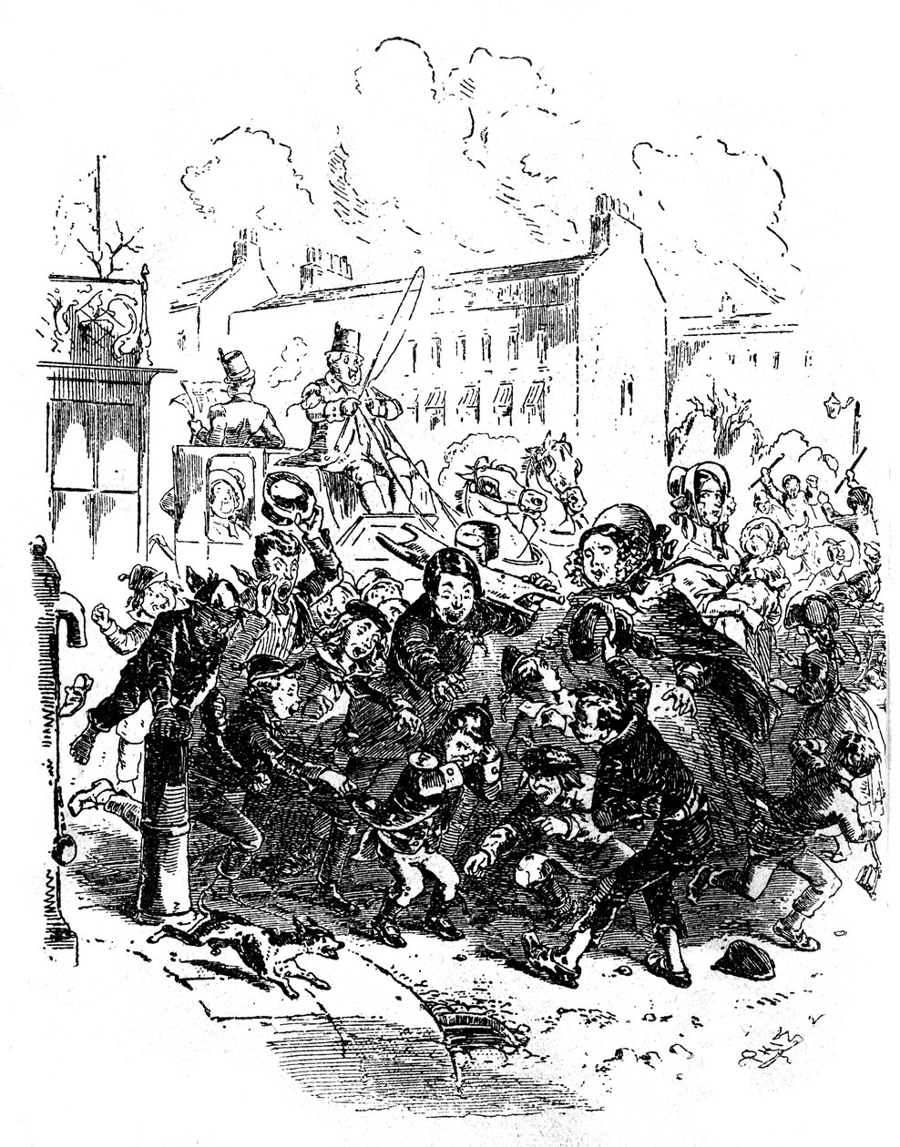 Charles Dickens Dombey & Son tekijältä Hablot Knight Browne