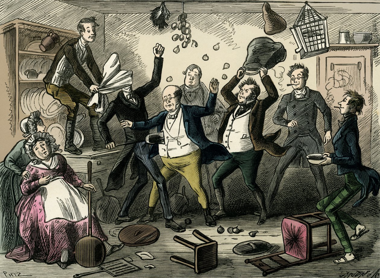 Dickensin Pickwick Clubin kuolemanjälkeiset paperit tekijältä Hablot Knight Browne