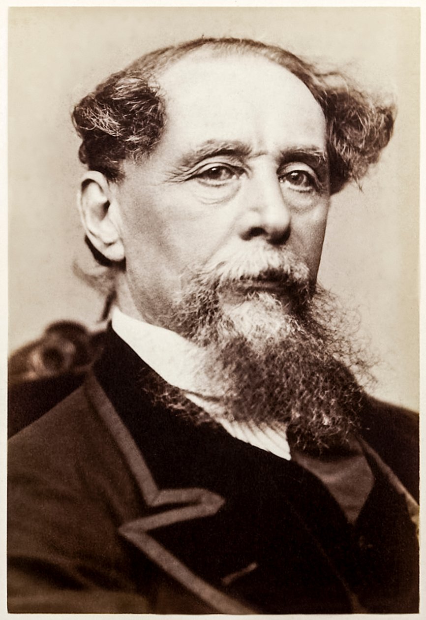 Charles Dickens: englantilainen kirjailija ja suosittu viktoriaaninen kirjailija tekijältä Hablot Knight Browne