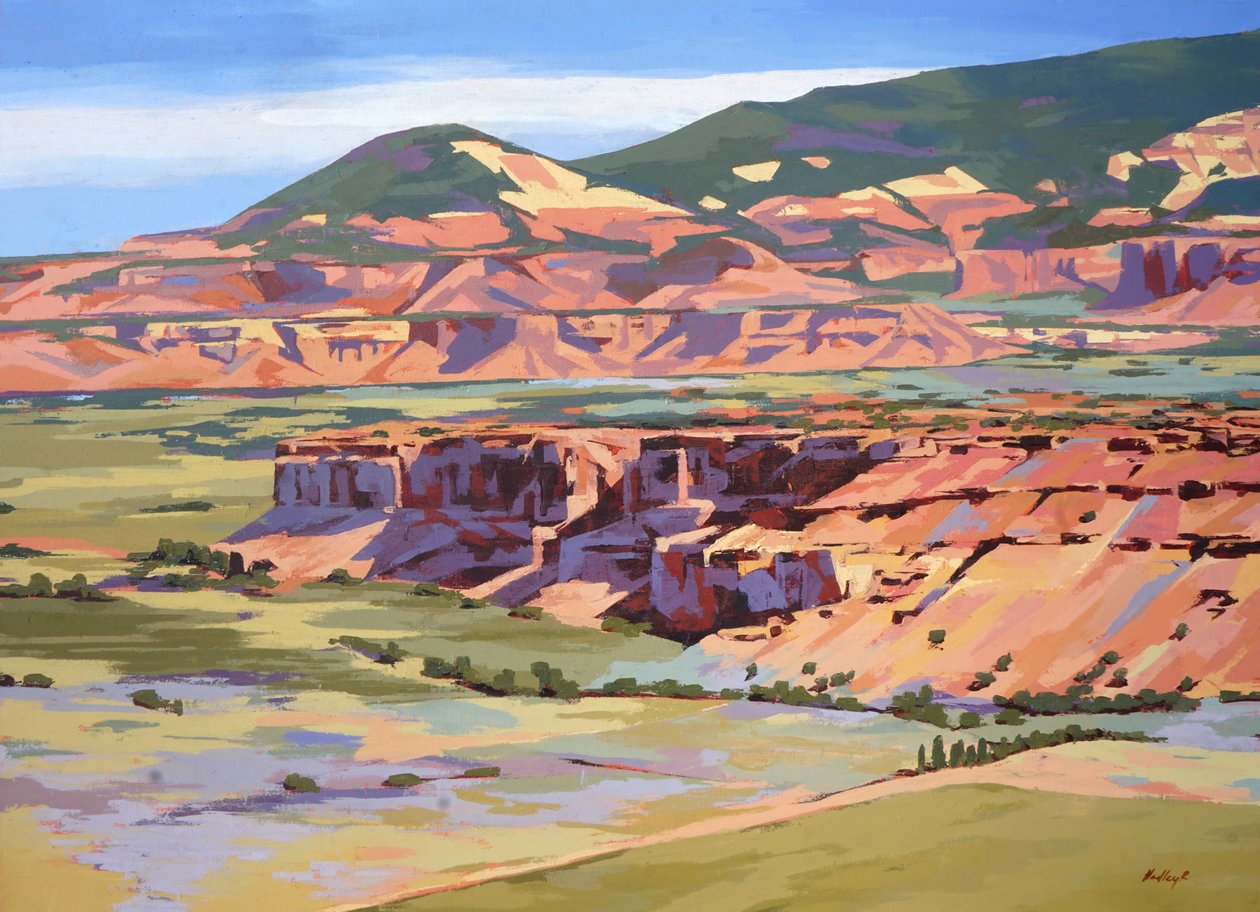 Torrey Overlook, 2024 (öljy kankaalle) tekijältä Hadley Rampton
