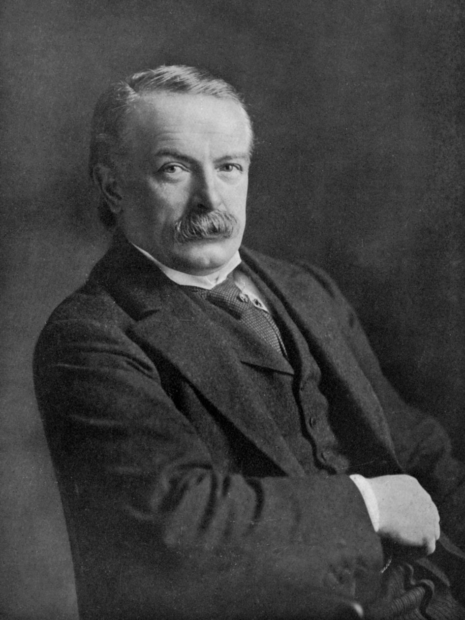 David Lloyd George, brittiläinen poliitikko, 1920. tekijältä Haines