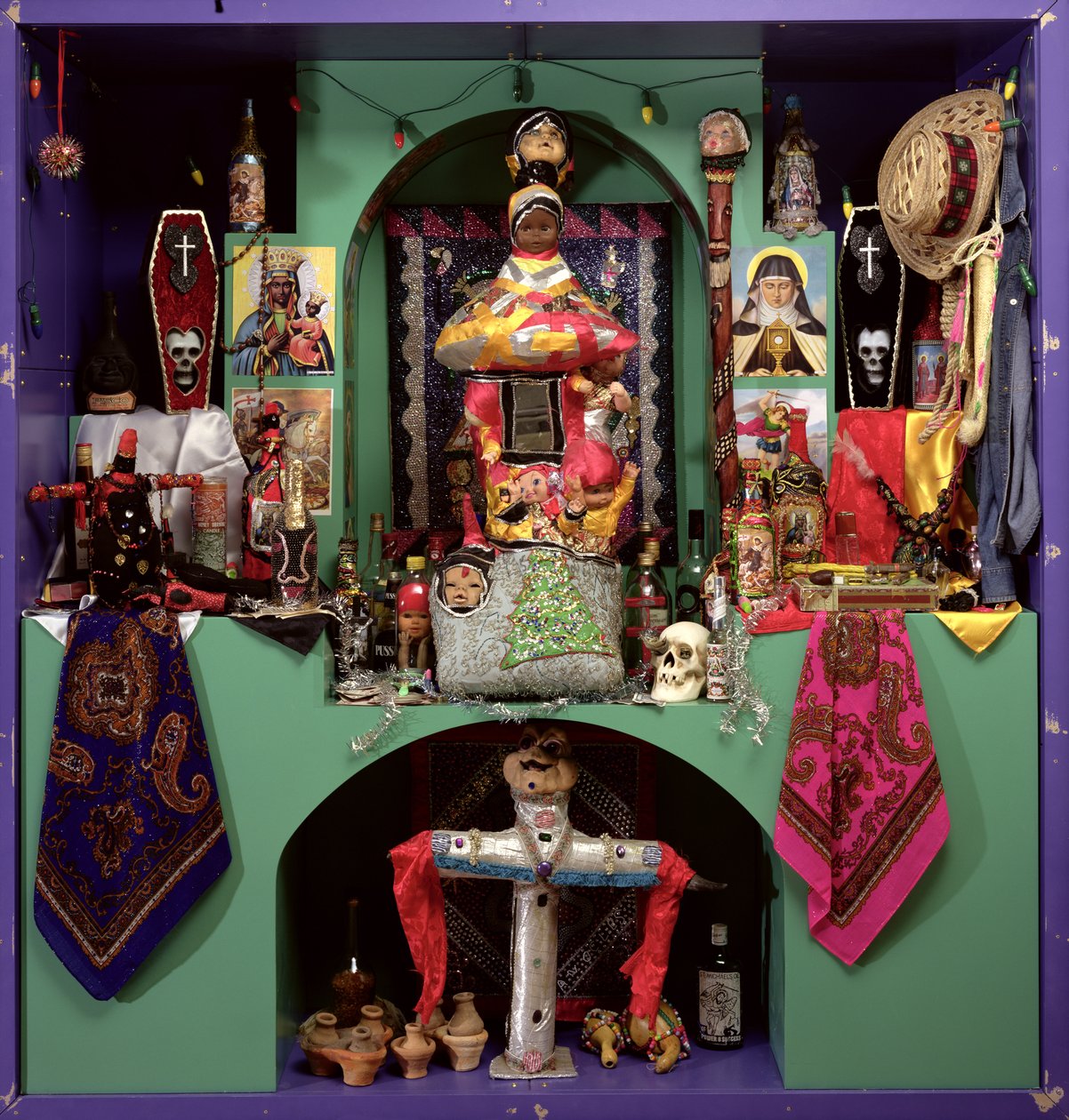 Voodoo alttari tekijältä Haitian School