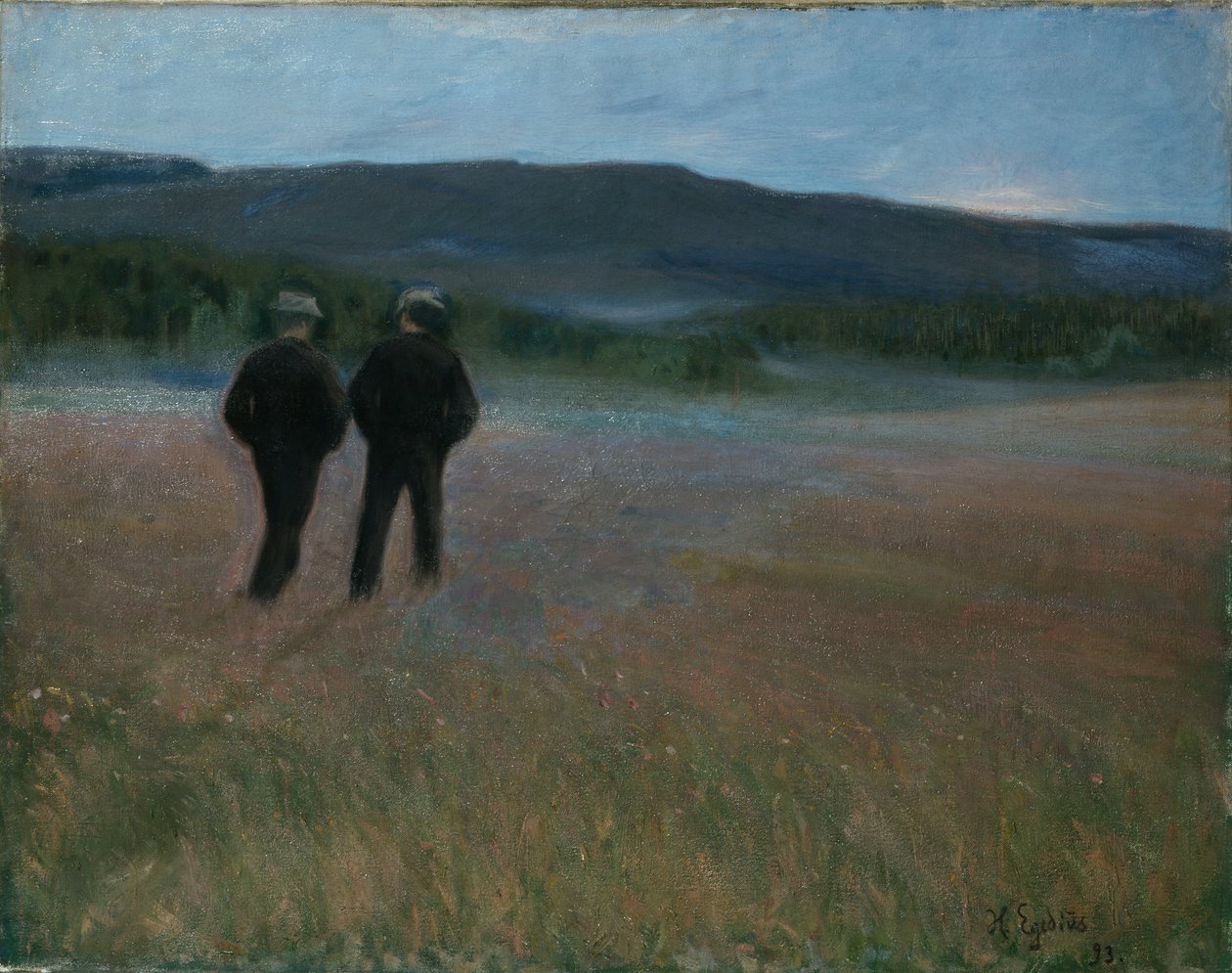 Lauantai-ilta tekijältä Halfdan Egedius