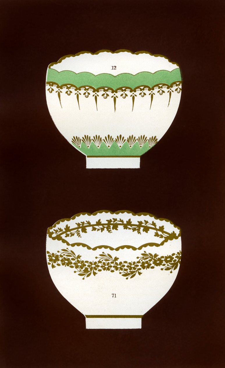 Derby-kuvioita, 1876. tekijältä Hall and England