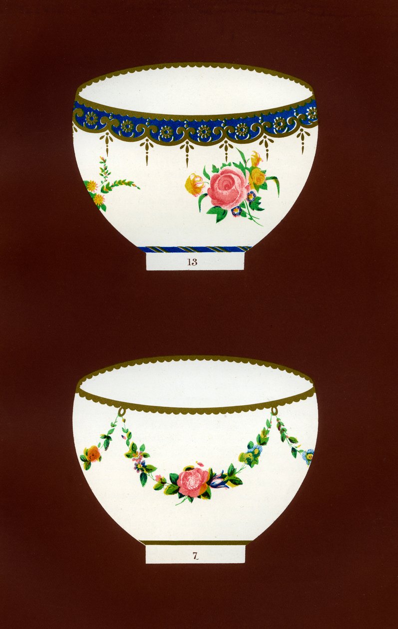 Derby-kuvioita, 1876. tekijältä Hall and England