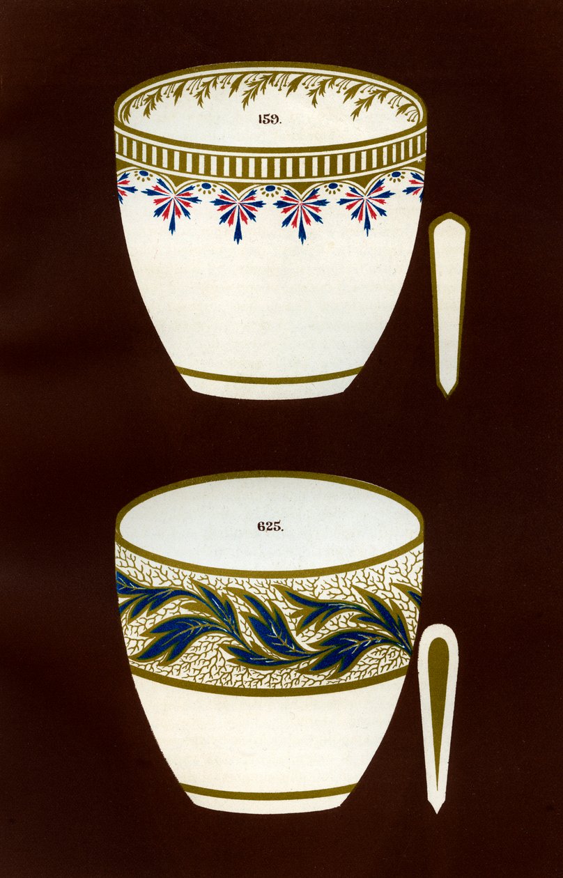 Derby-kuvioita, 1876. tekijältä Hall and England