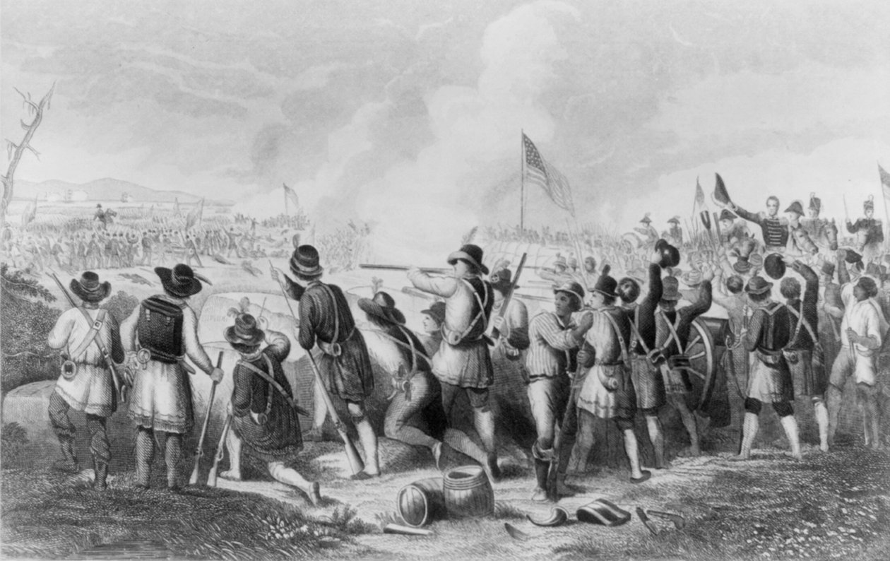 New Orleansin taistelu 8. tammikuuta 1813 tekijältä Hammatt Billings