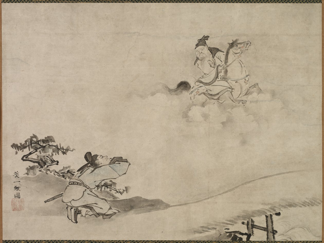 Daolainen kuolematon, 1615-1868. tekijältä Hanabusa Itcho