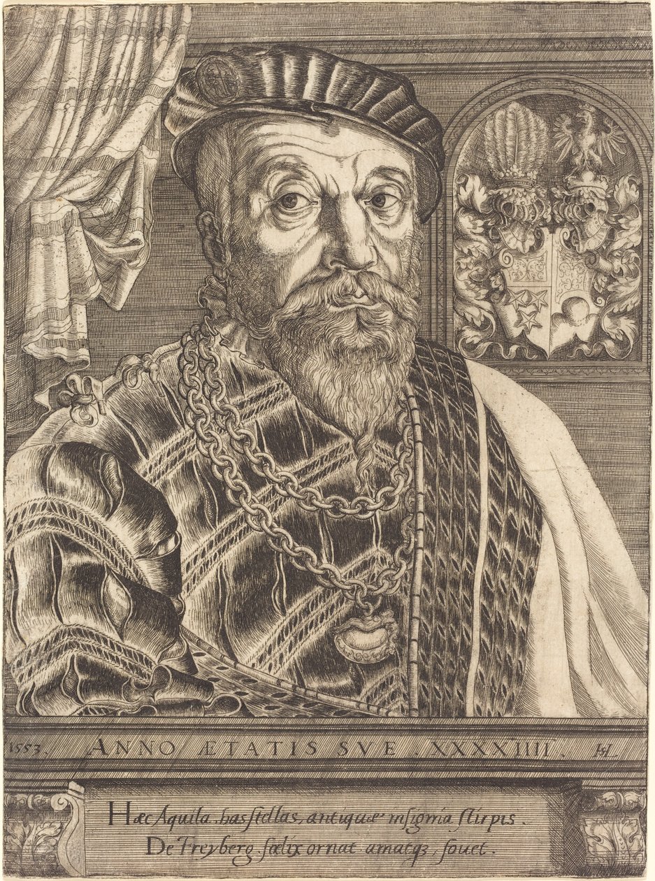 Pankraz von Freyberg Hohenaschau tekijältä Hanns Lautensack