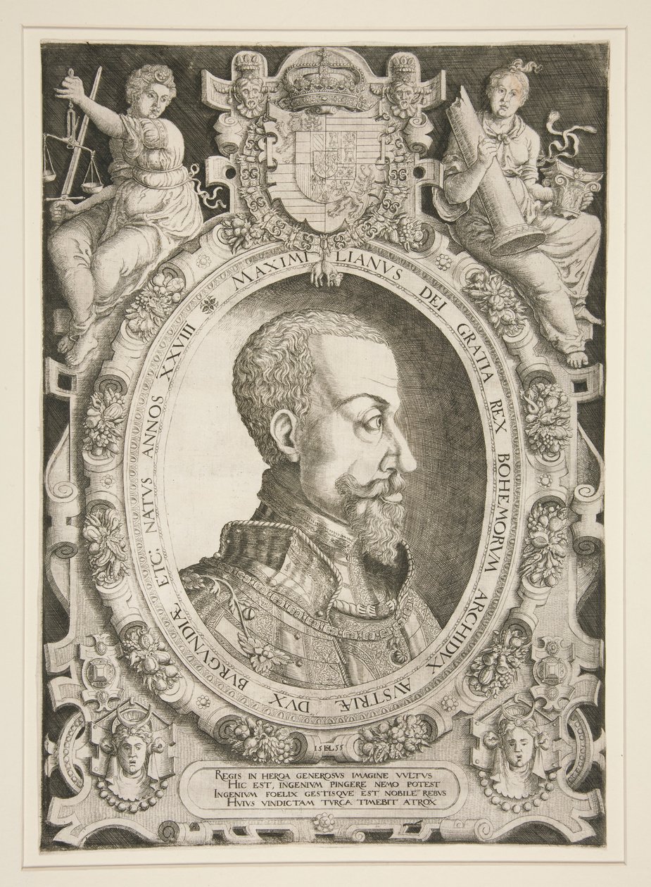 Maximilian II:n muotokuva (Habsburg) tekijältä Hanns Lautensack