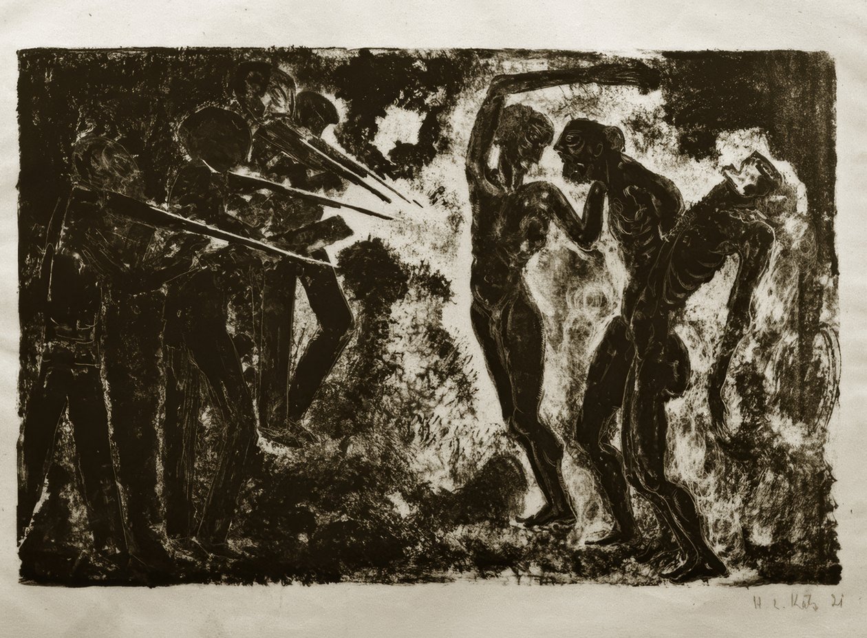 Totentanz von 1919: Das Standgericht / Exekution tekijältä Hanns Ludwig Katz