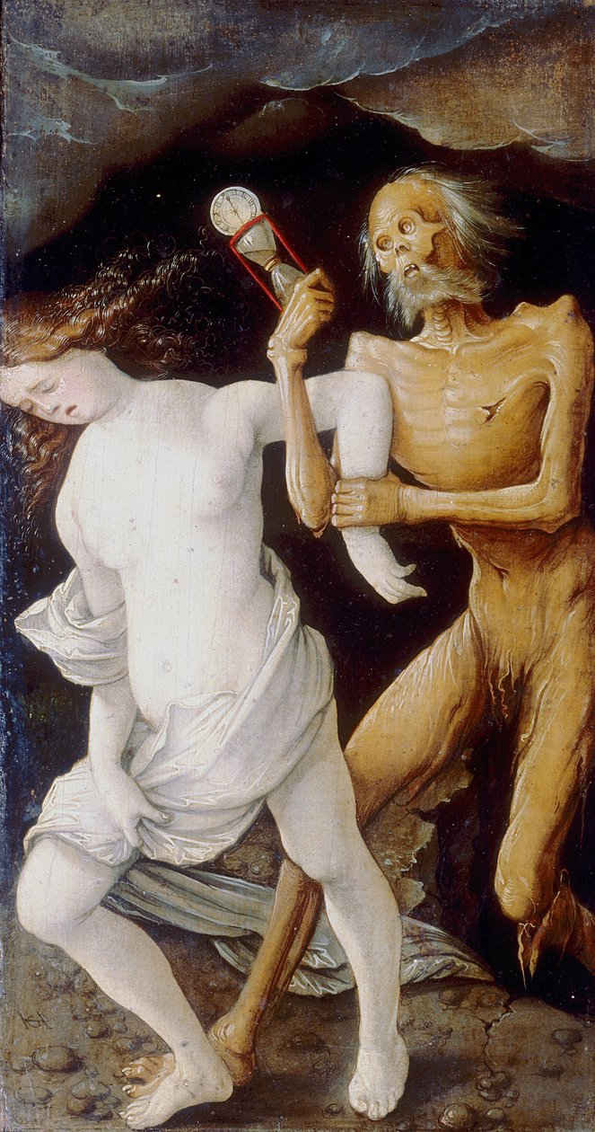 Kuolema ja nuoruus tekijältä Hans Baldung Grien