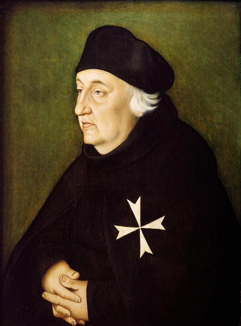 Maltan ritarikunnan ritari, 1534 tekijältä Hans Baldung Grien