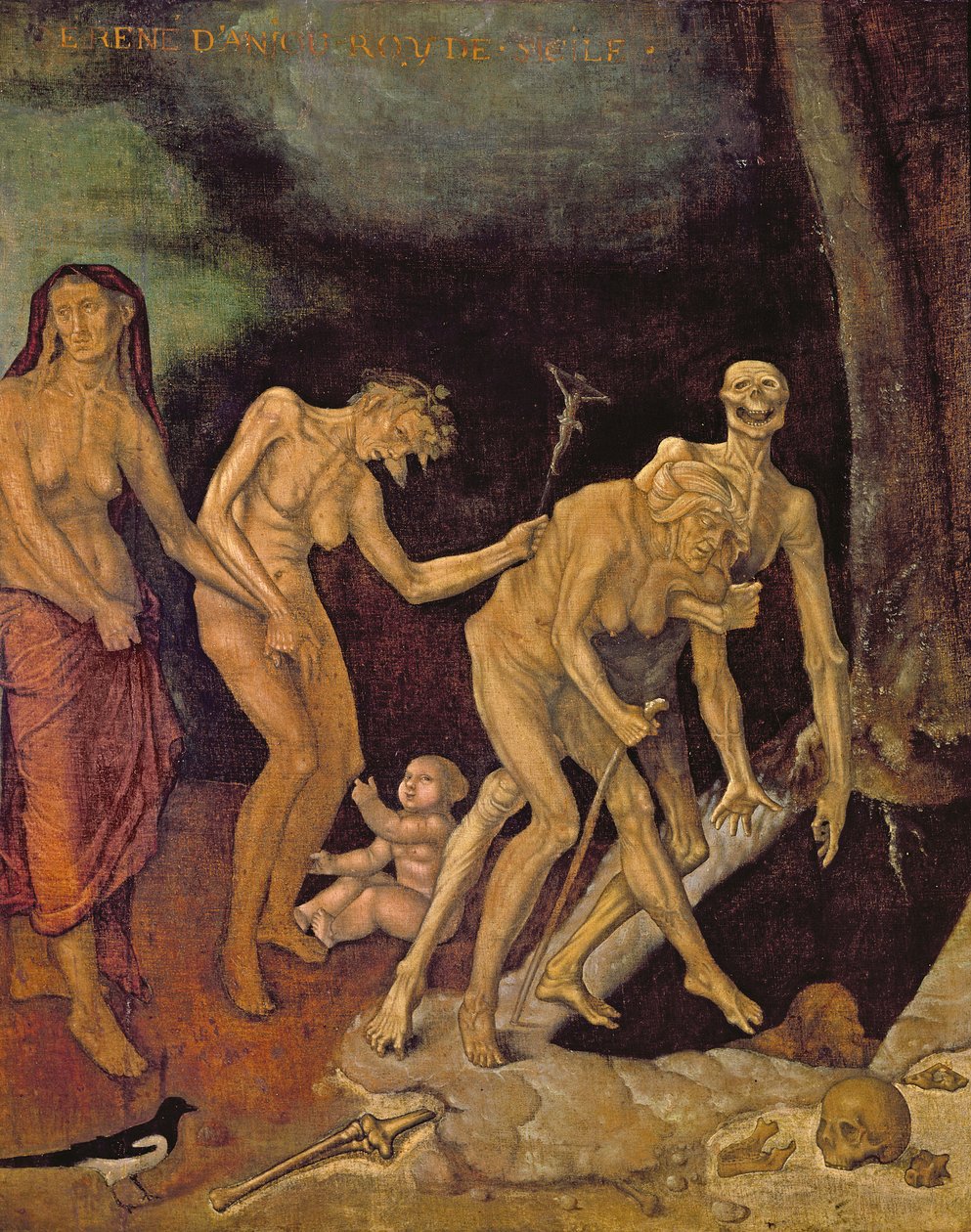 Kävely kuolemaan tekijältä Hans Baldung Grien