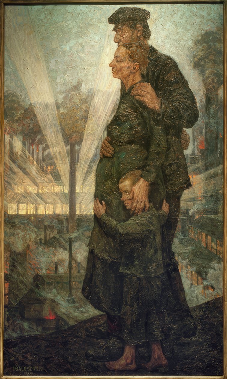 Zukunft tekijältä Hans Baluschek