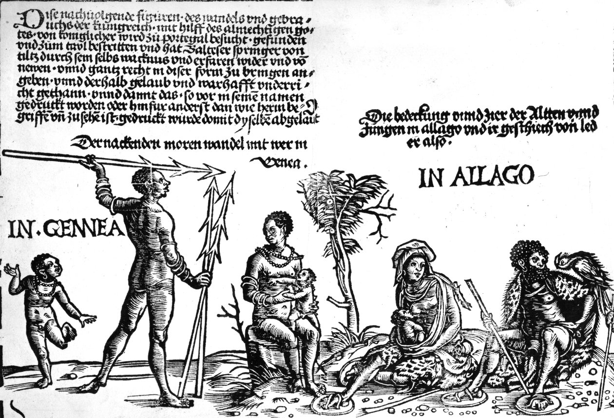 Der Kunig von Gutzin, Georg Glockendonin painatus, 1511 tekijältä Hans Burgkmair