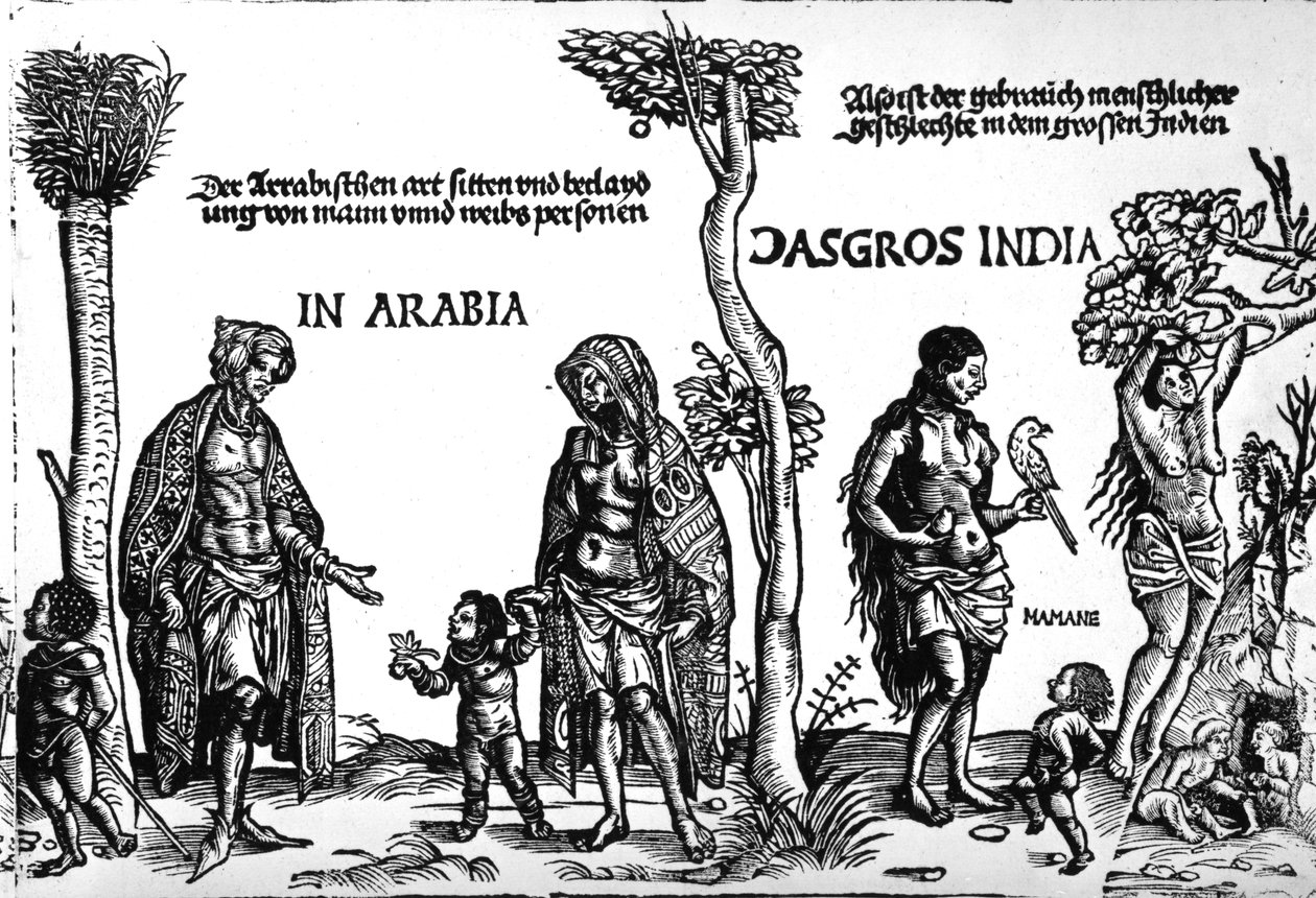 Der Kunig von Gutzin, George Glockendonin vedos, 1511 tekijältä Hans Burgkmair