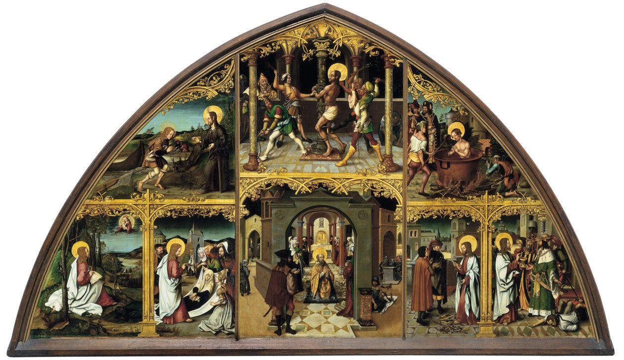 San Giovannin basilika Lateranossa tekijältä Hans Burgkmair the Elder