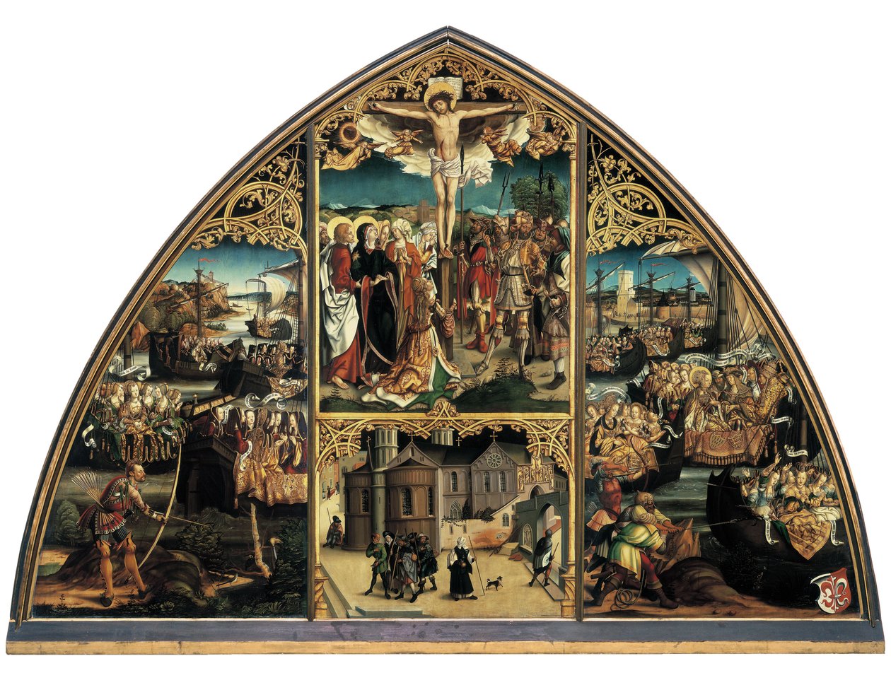 Santa Crocen basilika tekijältä Hans Burgkmair the Elder