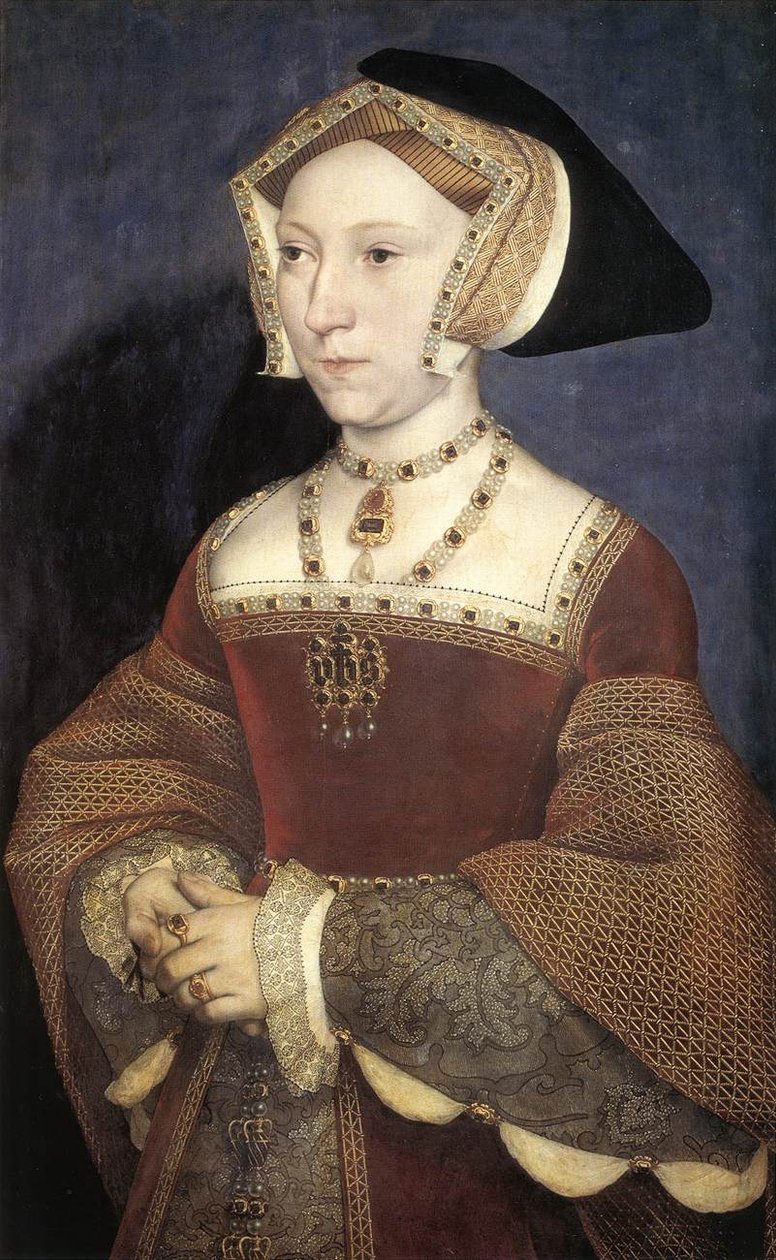 Porträt der Jane Seymour, Königin von England tekijältä Hans Holbein