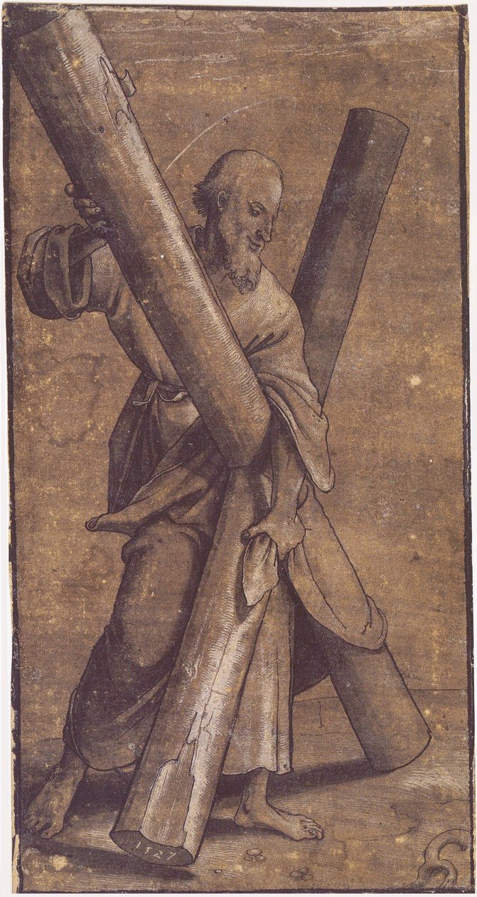Apostoli Andreas tekijältä Hans Holbein der Jüngere