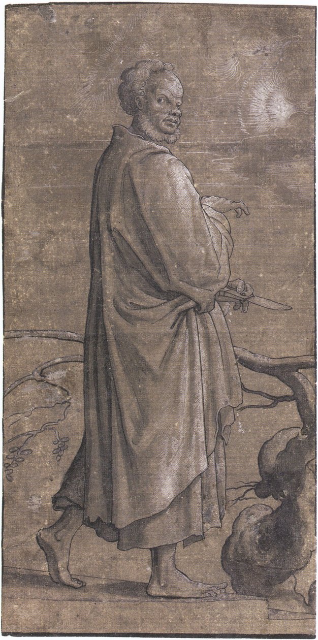Apostoli Bartholemew tekijältä Hans Holbein der Jüngere