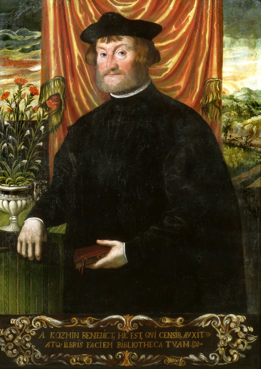 Muotokuva Beninakt Komiczyk Kominista. tekijältä Hans Holbein der Jüngere