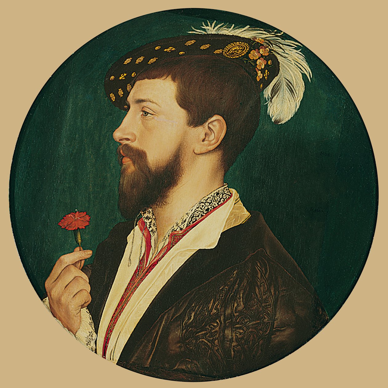 Muotokuva Simon George Cornwallista tekijältä Hans Holbein der Jüngere