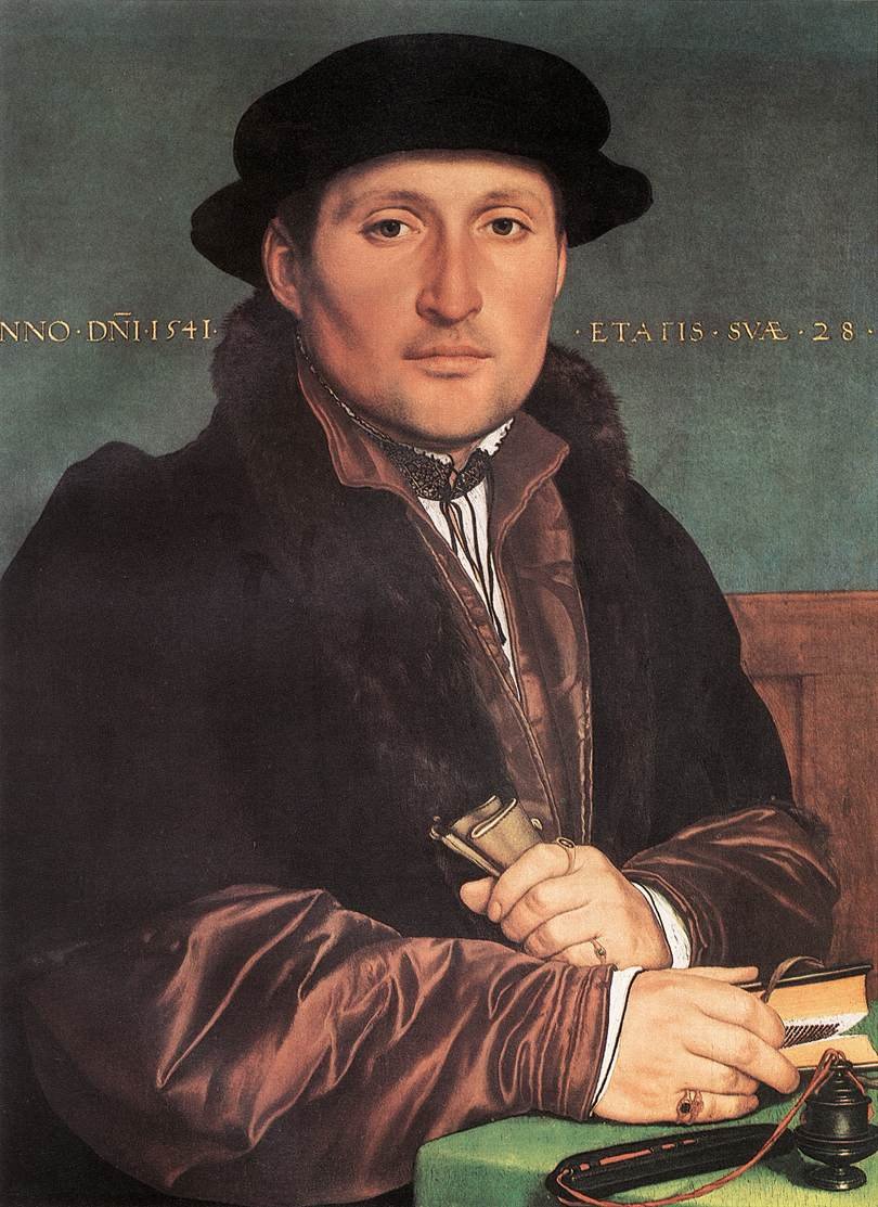 Porträt eines jungen Mannes tekijältä Hans Holbein der Jüngere