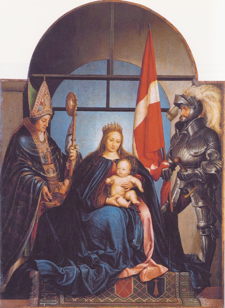 Solothurner Madonna Zustand vuodesta 1971 tekijältä Hans Holbein der Jüngere