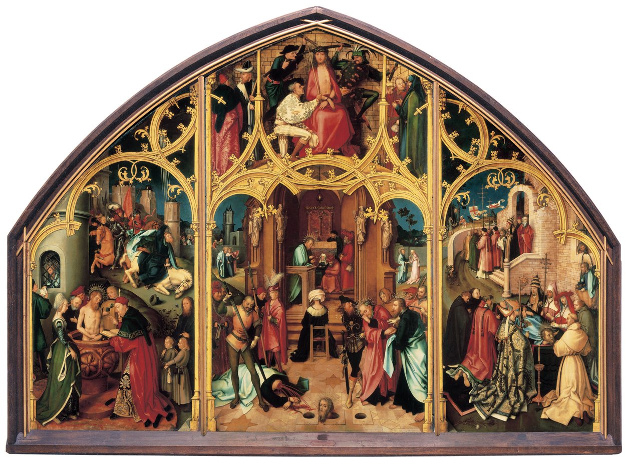 San Paolon basilika fuori le mura tekijältä Hans Holbein the Elder