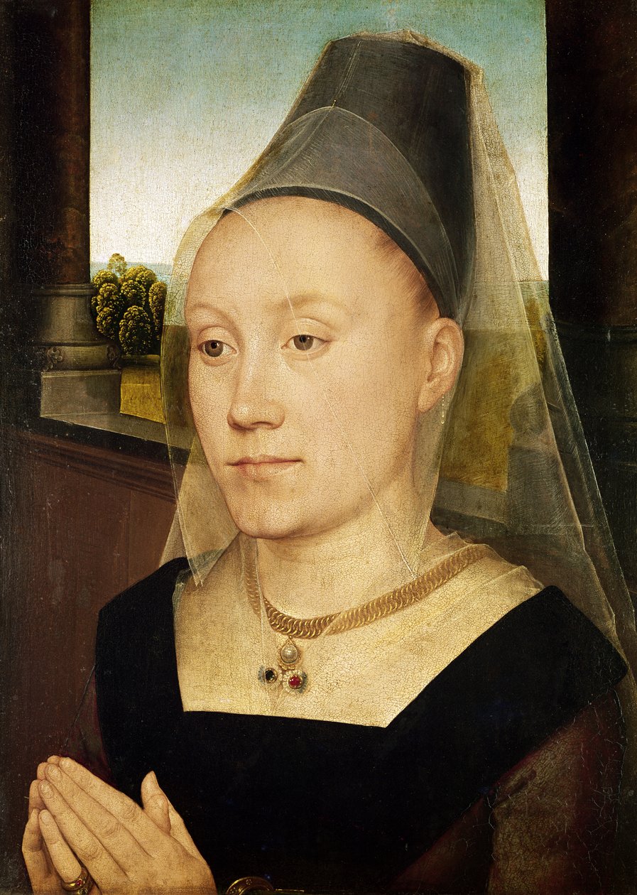Barbara de Vlaenderberch, n. 1472-1475 tekijältä Hans Memling