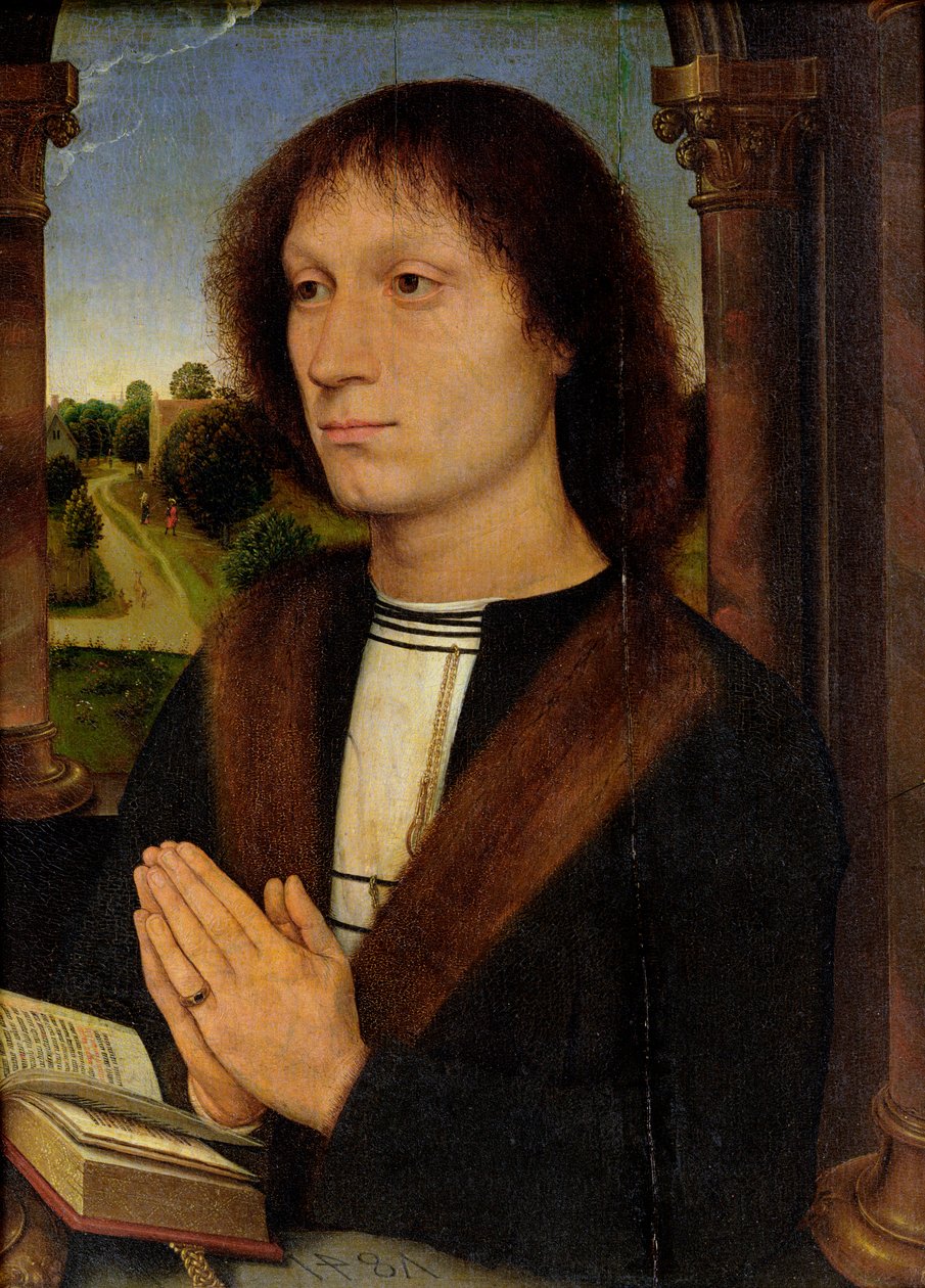 Benedetto Portinarin (1466-1551) muotokuva 1487 tekijältä Hans Memling