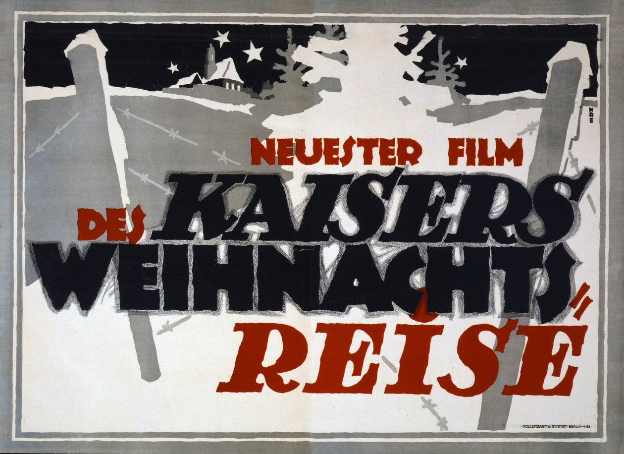 Keisarin joulumatka, pub. Berliini, 1917 tekijältä Hans Rudi Erdt