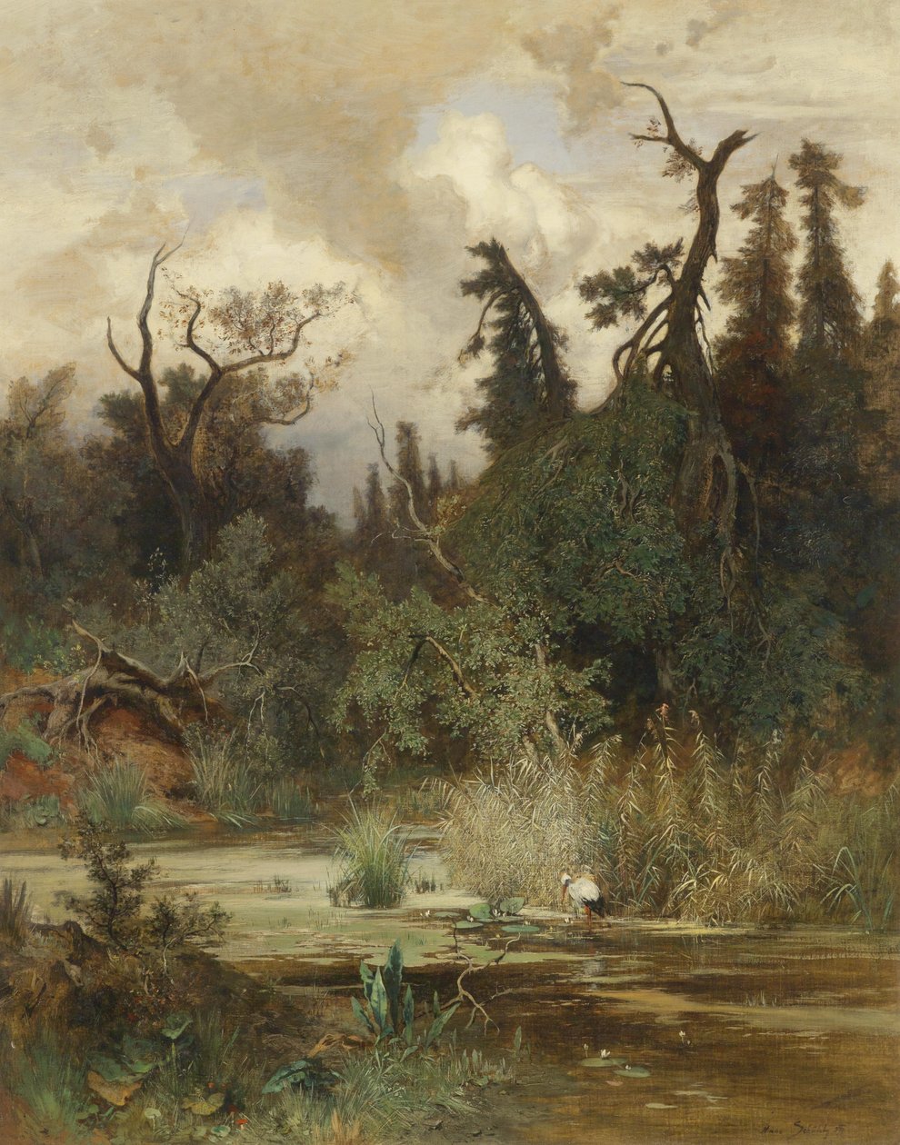 Sommer im Auwald tekijältä Hans Schühly