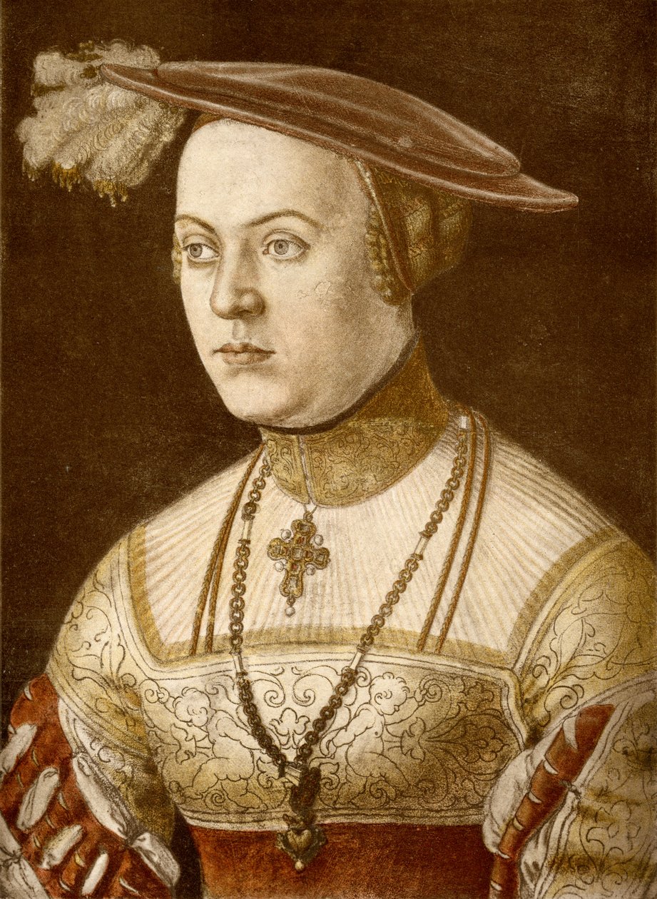 Badenin herttuatar Marie tekijältä Hans Sebald Beham