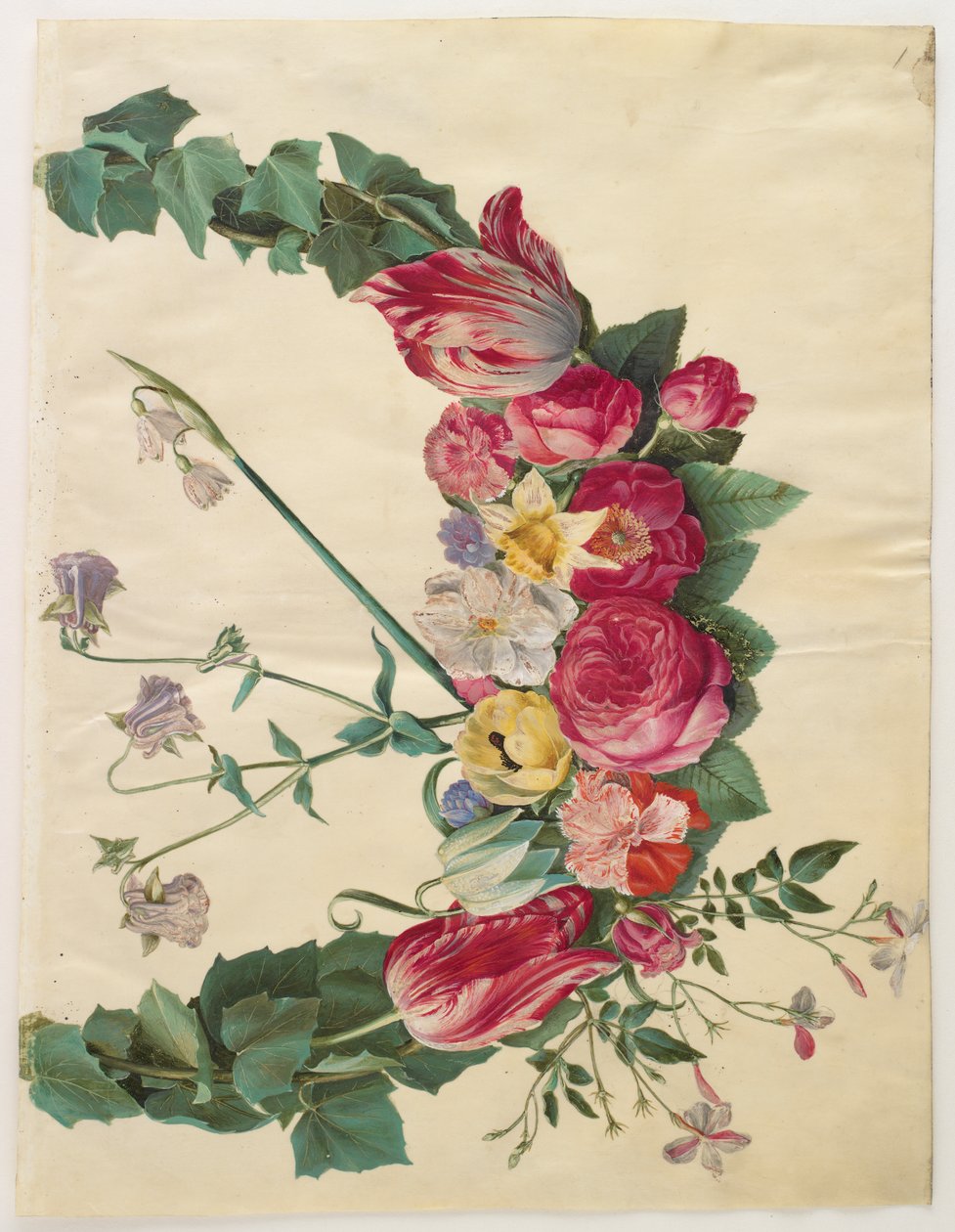 Blomsterranke tekijältä Hans Simon Holtzbecker