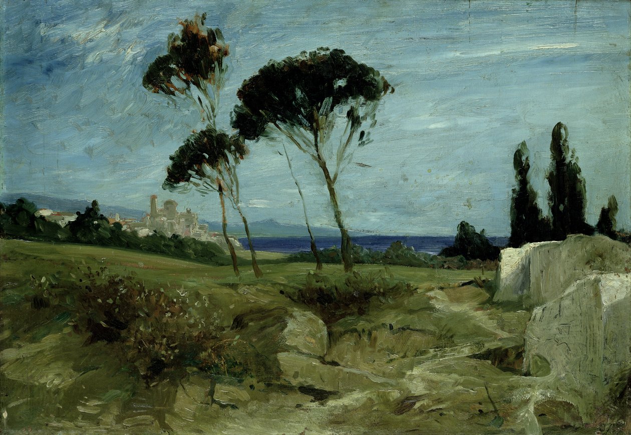 Maisema Nettunossa, 1887 tekijältä Hans Speckter