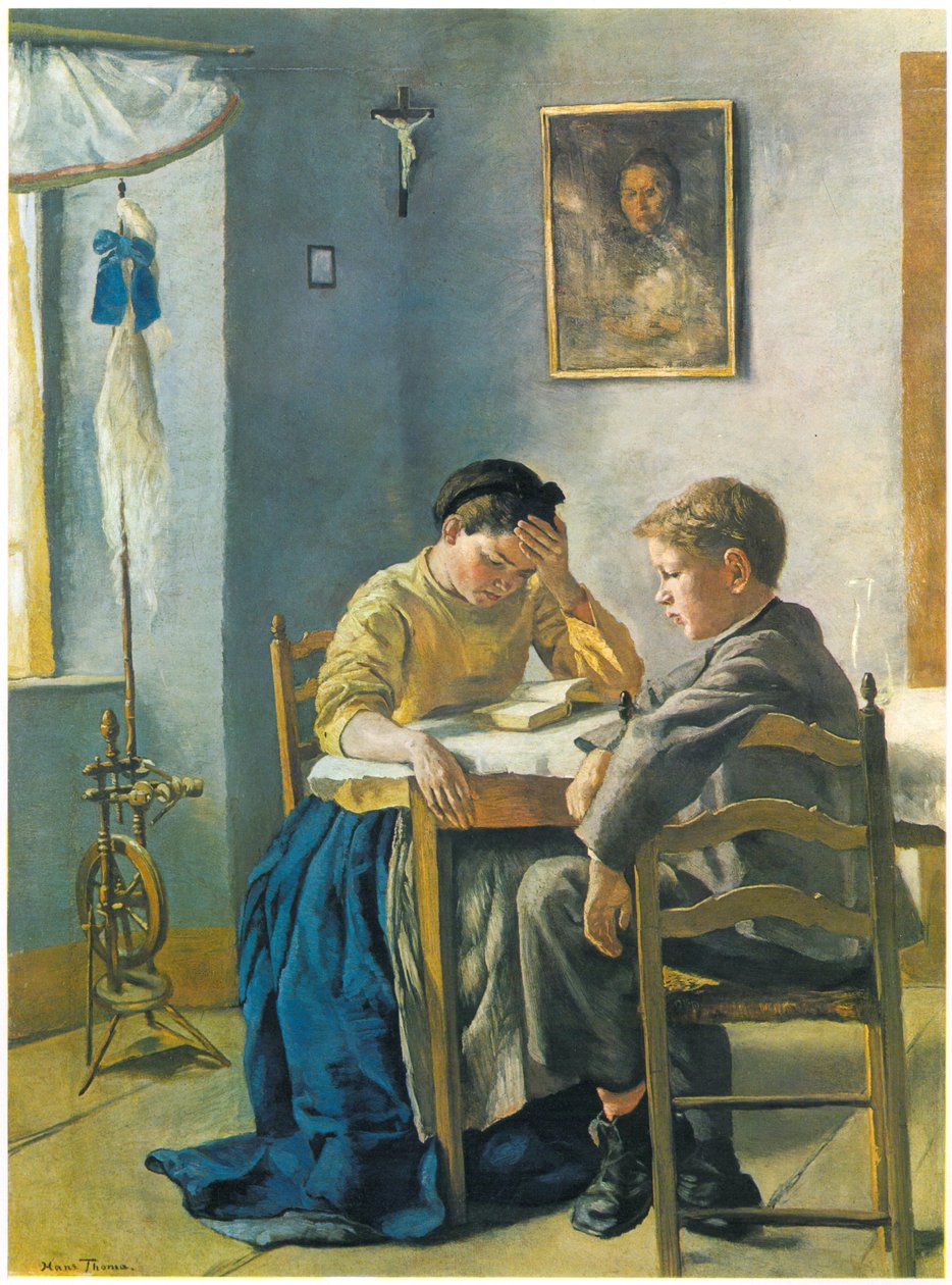 Die Geschwister tekijältä Hans Thoma