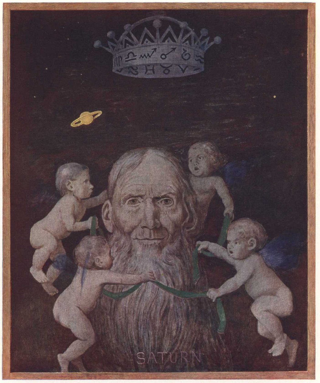 Saturnus Englanti: Saturnus tekijältä Hans Thoma