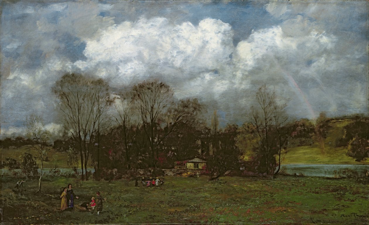 Maagang Tagsibol, c.1868 finn tekijältä Hans Thoma