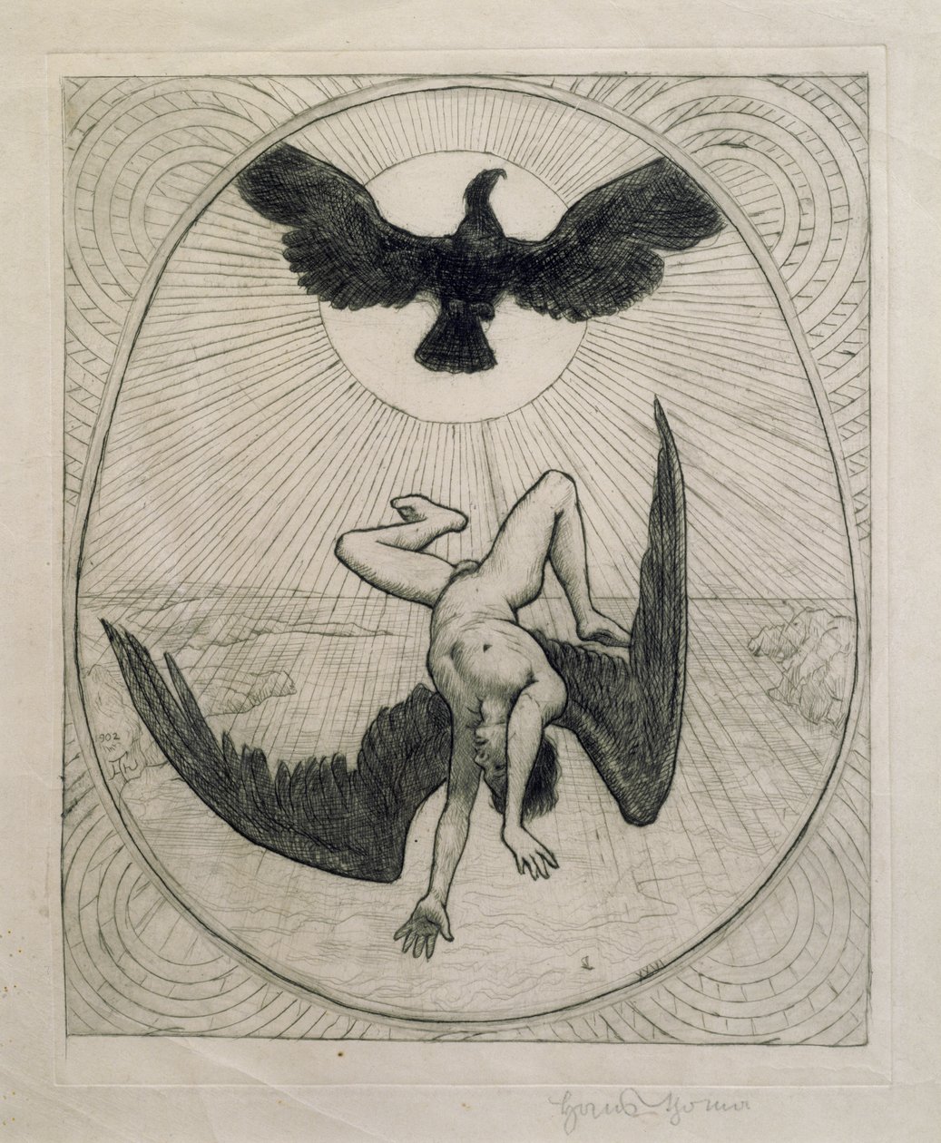 Icarus tekijältä Hans Thoma